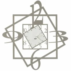 Viadurini Time Design Wanduhren-Geometrisches Design der modernen Eisenwanduhr Made in Italy - Procida