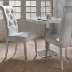 Viadurini Living Klassische Stühle-Gepolstert Stuhl in Capitonnè Finish - Diana