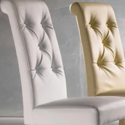 Viadurini Living Klassische Stühle-Gepolstert Stuhl in Capitonnè Finish - Diana