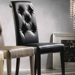 Viadurini Living Klassische Stühle-Gepolstert Stuhl in Capitonnè Finish - Diana