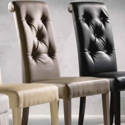 Viadurini Living Klassische Stühle-Gepolstert Stuhl in Capitonnè Finish - Diana