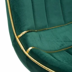 Viadurini Living Moderne Stühle-Gepolsterter Design Esszimmerstuhl aus Holz und Stoff, 2 Stück - Kolly