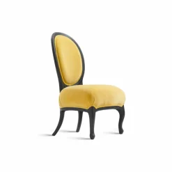 Viadurini Living Klassische Stühle-Gepolsterter Esszimmer Stuhl aus massivem Nussbaumholz, 67x60 cm Tati