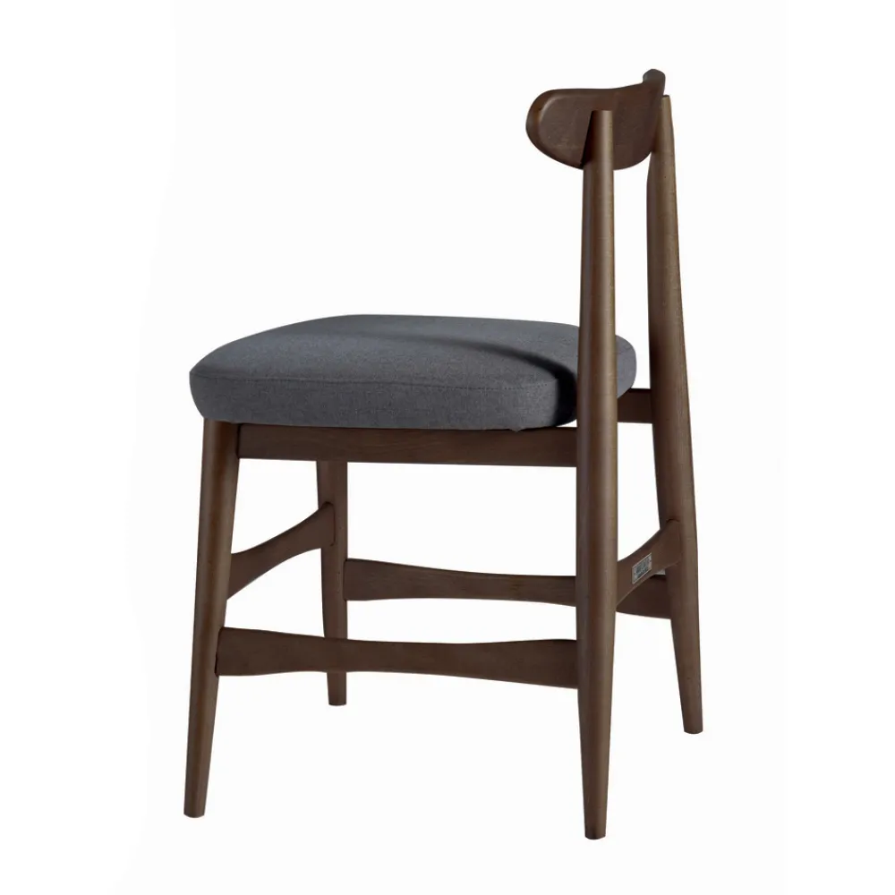 Viadurini Living Moderne Stühle-Gepolsterter Esszimmerstuhl aus Massivholz Made in Italy - Salicornia