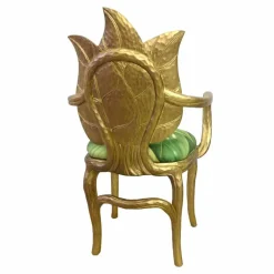 Viadurini Living Klassische Stühle-Gepolsterter goldfarbener Esszimmer Stuhl,modernes Design Italy Daniel