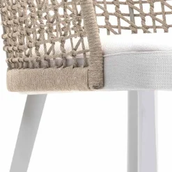 Varaschin Stoffsessel-Gepolsterter Outdoor-Sessel in modernem Design Emma