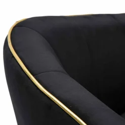 Viadurini Living Moderne Sessel-Gepolsterter Sessel aus Stoff und Holz für Wohnzimmer, modernes Design - Maddy