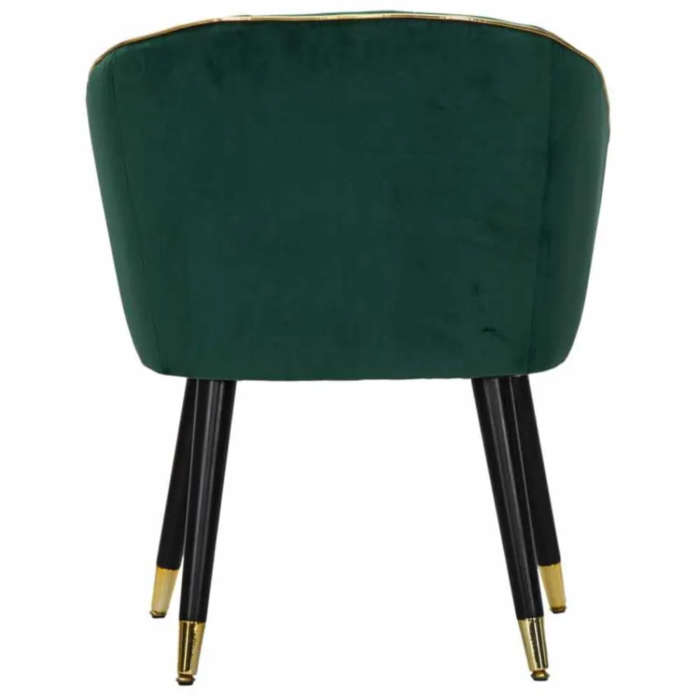 Viadurini Living Moderne Sessel-Gepolsterter Sessel aus Stoff und Holz für Wohnzimmer, modernes Design - Maddy