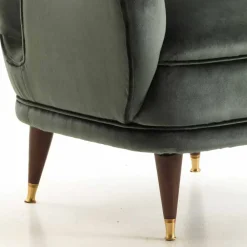 Viadurini Living Klassische Sessel-Gepolsterter Sessel in klassischem Design, 78x75cm, Benny