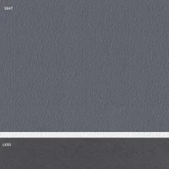 Viadurini Living Moderne Stühle-Gepolsterter Stahlstuhl und Kunstledersitz mit weißem Rand – Nirvana