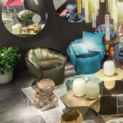 Viadurini Living Klassische Sessel-Gepolsterter Stoffsessel Belle, modernes Design