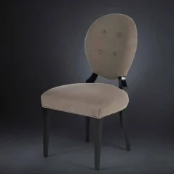 Viadurini Living Klassische Stühle-Gepolsterter Stuhl im 2er Set boutonné Sophia