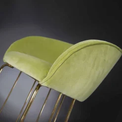 Viadurini Living Barhocker-Gepolsterter und gepolsterter Hocker mit Metallstruktur Made in Italy - Antwerpen