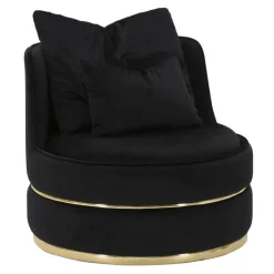 Viadurini Living Moderne Sessel-Gepolsterter und gepolsterter Wohnzimmersessel aus Stoff mit Dekorationen - Patch