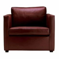 Viadurini Living Klassische Sessel-Gepolsterter und lederbezogener Loungesessel Made in Italy - Centauro