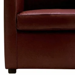 Viadurini Living Klassische Sessel-Gepolsterter und lederbezogener Loungesessel Made in Italy - Centauro