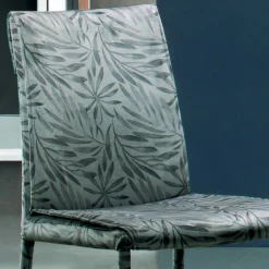 Viadurini Living Moderne Stühle-Gepolsterter und mit Stoff gepolsterter Stuhl, hergestellt in Italien, 4-teilig – Monnalisa