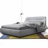 Viadurini Night Design Polsterbetten-Gepolstertes Designer-Doppelbett von Sleepway, hergestellt in Italien