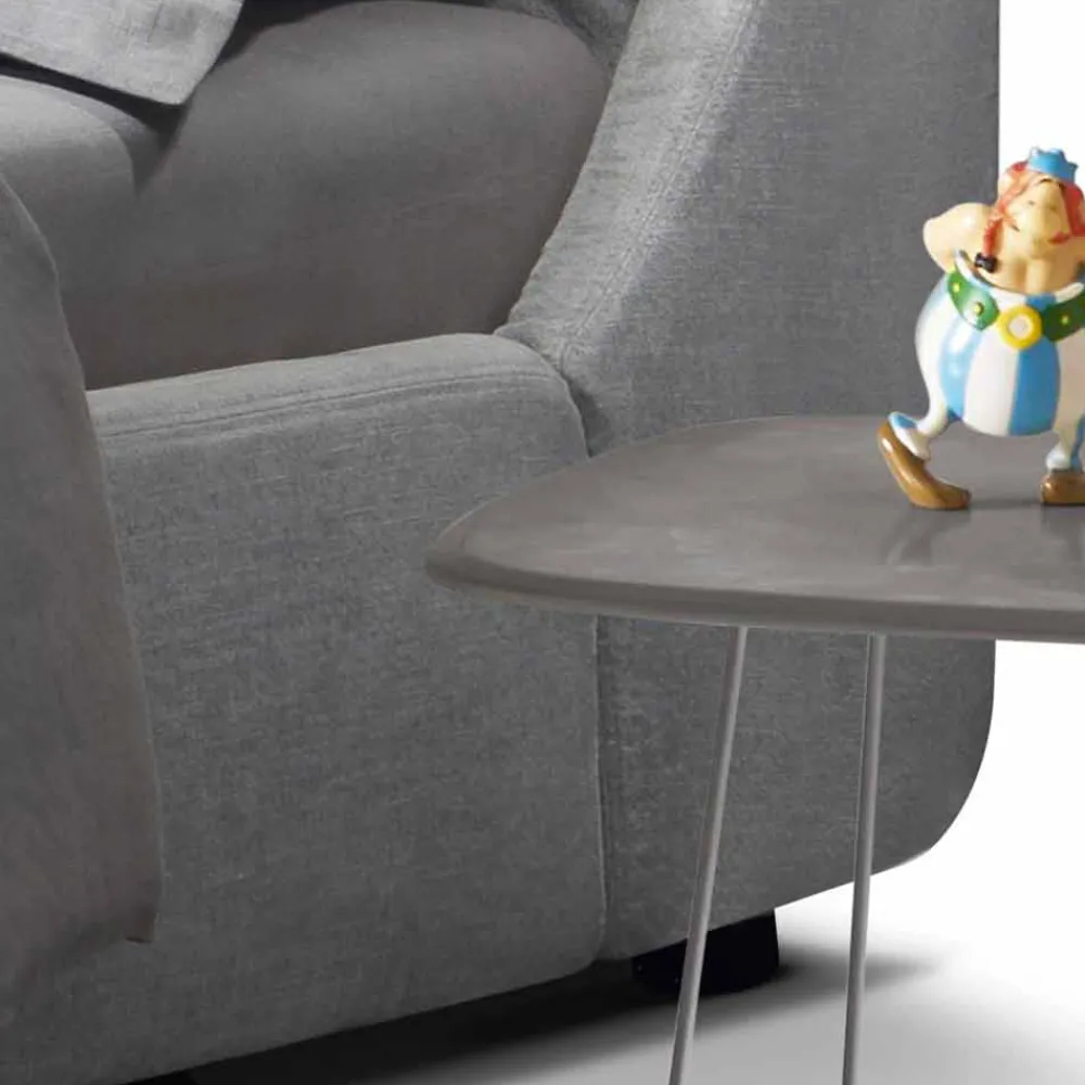 Viadurini Night Design Polsterbetten-Gepolstertes Designer-Doppelbett von Sleepway, hergestellt in Italien