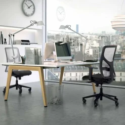 Viadurini Living Bürosessel-Geschäftssessel für Ihr Büro hohe Rückenlehne made in Italy Amelie