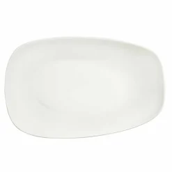 Viadurini Kitchen Teller Set-Geschirrset aus weißem Porzellan 23 Teile Modernes und elegantes Design - Nalah