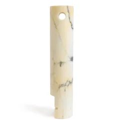 Viadurini Design Deko Vasen-Gesichtsförmige Vase aus Satinmarmor Made in Italy - Asahi