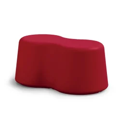 Viadurini Living Moderne Wohnzimmerbank-Gewellte Innenbank aus farbigem Polyethylen Made in Italy - Marion