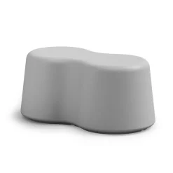 Viadurini Living Moderne Wohnzimmerbank-Gewellte Innenbank aus farbigem Polyethylen Made in Italy - Marion