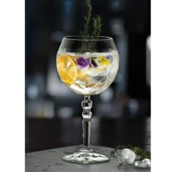Viadurini Kitchen Italienisches Kristallgeschirr-Gin Tonic Cocktailglas Service in Eco Crystal 12 Stück - Bromeo