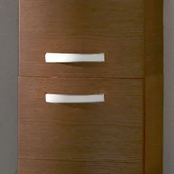 Viadurini Bathroom Badmöbel Hängend-Gioia, 2-türiger Wandschrank aus Eichenholz, made in Italy