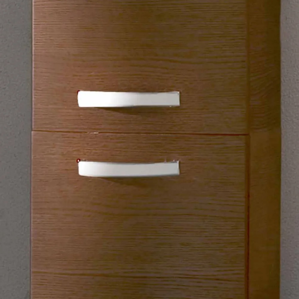 Viadurini Bathroom Badmöbel Hängend-Gioia, 2-türiger Wandschrank aus Eichenholz, made in Italy