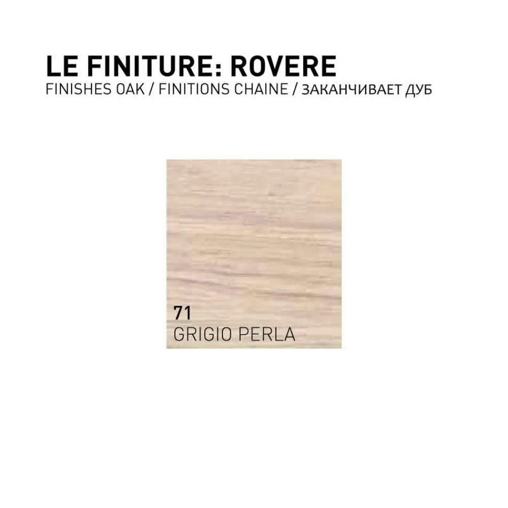 Viadurini Bathroom Badmöbel Hängend-Gioia, 2-türiger Wandschrank aus Eichenholz, made in Italy