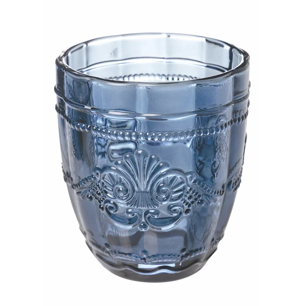 Viadurini Kitchen Gläser Set-Glas Service Wassergläser mit Arabescato Dekoration 12 Stück - Schraube