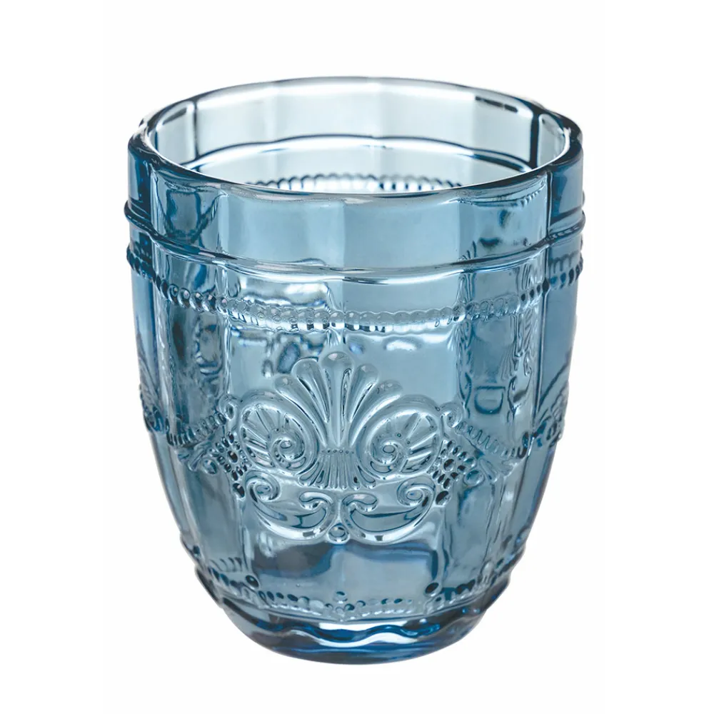 Viadurini Kitchen Gläser Set-Glas Service Wassergläser mit Arabescato Dekoration 12 Stück - Schraube