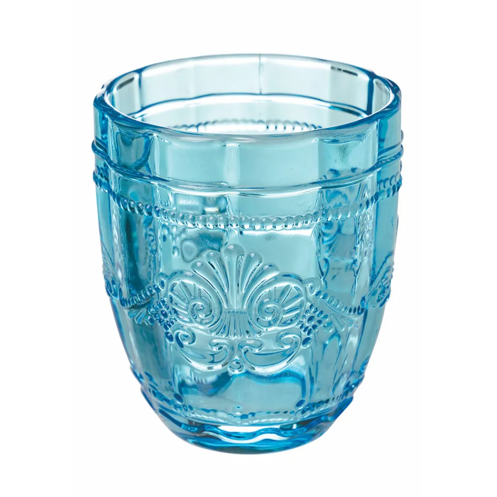 Viadurini Kitchen Gläser Set-Glas Service Wassergläser mit Arabescato Dekoration 12 Stück - Schraube