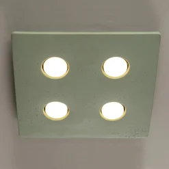 Toscot Moderne Deckenleuchten-Glasierte toskanische Majolika-Deckenlampe Made in Italy - Vivaldi