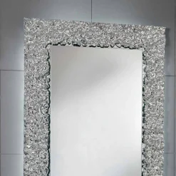 Viadurini Bathroom Badspiegel-Glasspiegel des modernen Designs mit Dekoration, Cecilia