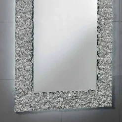 Viadurini Bathroom Badspiegel-Glasspiegel des modernen Designs mit Dekoration, Cecilia