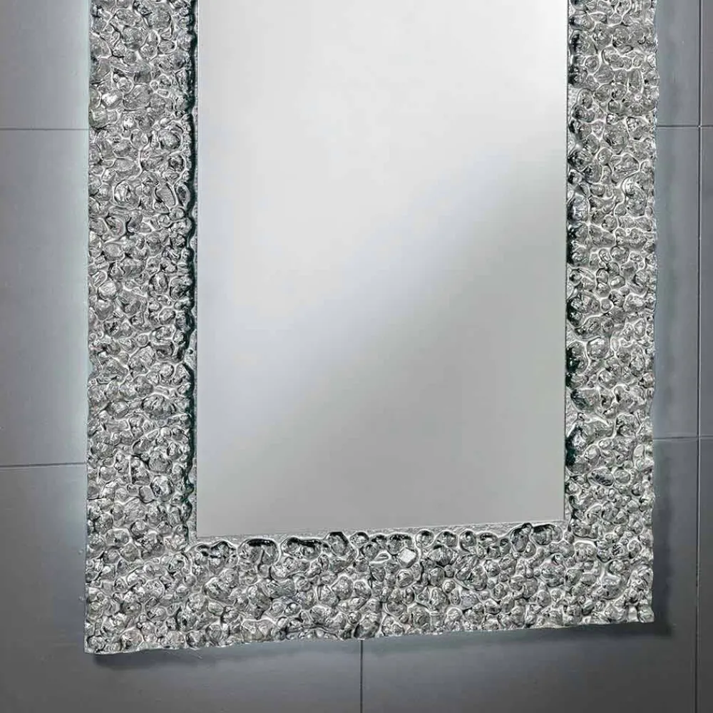 Viadurini Bathroom Badspiegel-Glasspiegel des modernen Designs mit Dekoration, Cecilia