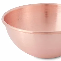 Viadurini Kitchen Kochgeschirr-Glatte Bastardella aus massivem Kupfer mit Holzgriff 30 cm - Giampiero