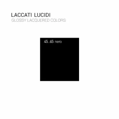 Viadurini Bathroom Badmöbel Hängend-Glückliches modernes lackiertes hölzernes verschobene Badezimmermöbelzusammensetzung