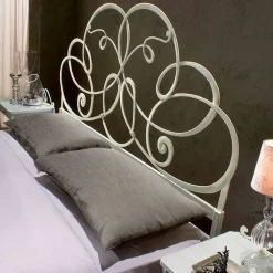 Viadurini Night Design Maßgeschneiderte Möbel|Schmiedeeisen Doppelbetten-Granito Doppelbett aus Schmiedeeisen in Design