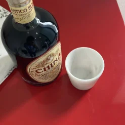 Viadurini Kitchen Gläser Set-Grappaglas aus weißem Carrara-Marmor Made in Italy - Fergie