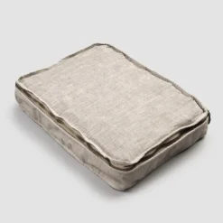 Viadurini Textile Italienische Mode-Große Kosmetiktasche für Frauen oder Reisen in Leinen und Luxusbaumwolle - Yeti