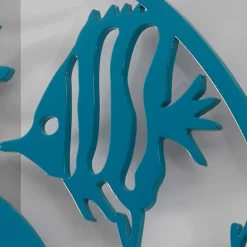 Viadurini Time Design Wanduhren-Große moderne farbige runde hölzerne Wanduhr - Infondoalmar