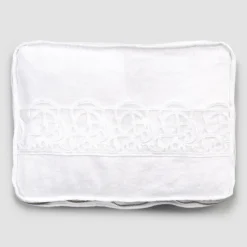 Viadurini Textile Italienische Mode-Große Reisehose aus Leinen mit italienischer Luxus-Synergie-Spitze - Randall