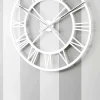 Viadurini Time Design Wanduhren-Große Shabby Chic Wanduhr aus Vintage Design Holz - Arrigo