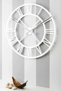 Viadurini Time Design Wanduhren-Große Shabby Chic Wanduhr aus Vintage Design Holz - Arrigo