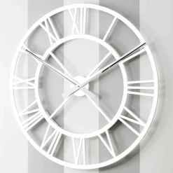 Viadurini Time Design Wanduhren-Große Shabby Chic Wanduhr aus Vintage Design Holz - Arrigo