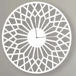 Viadurini Time Design Wanduhren-Große und moderne Design Wanduhr aus rundem Holz - Dandalo